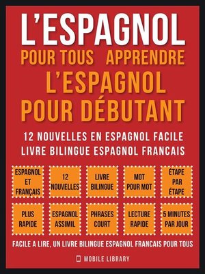 cover image of L'Espagnol Pour Tous--apprendre l'espagnol pour débutant (Vol 1)